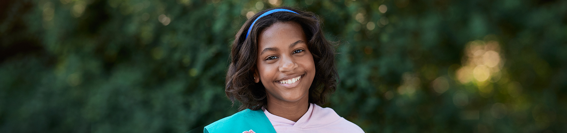  Headshot of a Junior looking at camera 